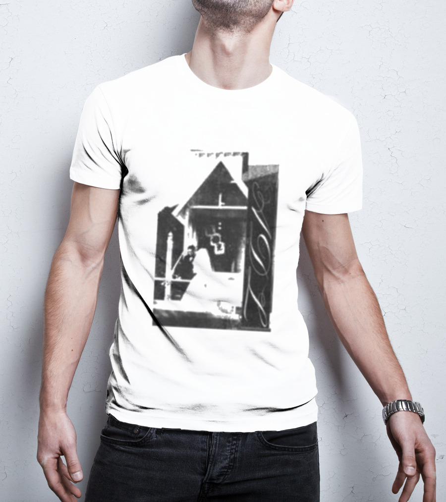 Yeat A Dangerous Love Cross Pyramid Monochrome T-Shirt