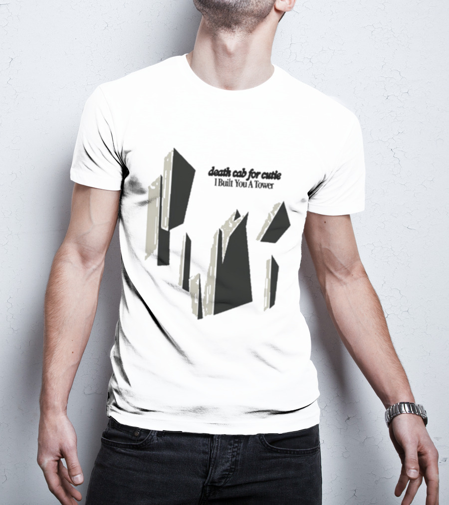 Death Cab For Cutie I Built You A Tower 2026 Abstract Architecture T-Shirt