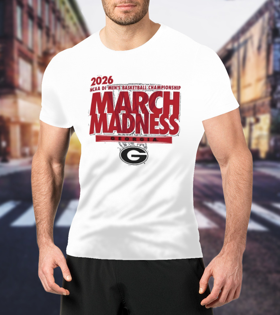Georgia 2026 NCAA DI Men's Basketball Championship March Madness T-Shirt