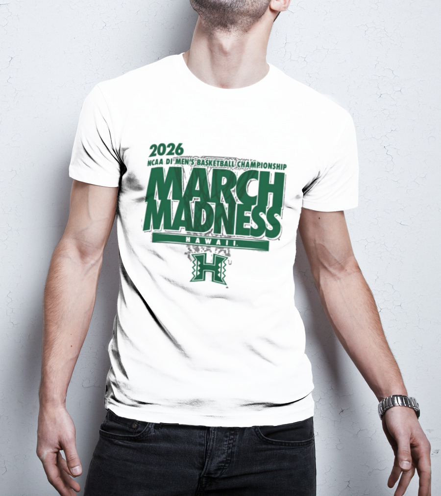 2026 NCAA Men's Basketball Championship March Madness Hawaii T-Shirt