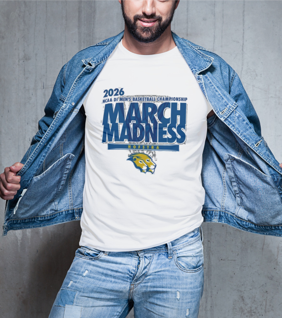 Hofstra Pride 2026 NCAA March Madness Basketball Championship T-Shirt