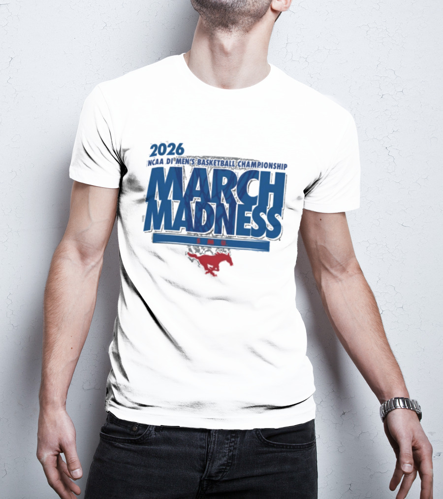 2026 NCAA DI Men's Basketball Championship March Madness SMU T-Shirt