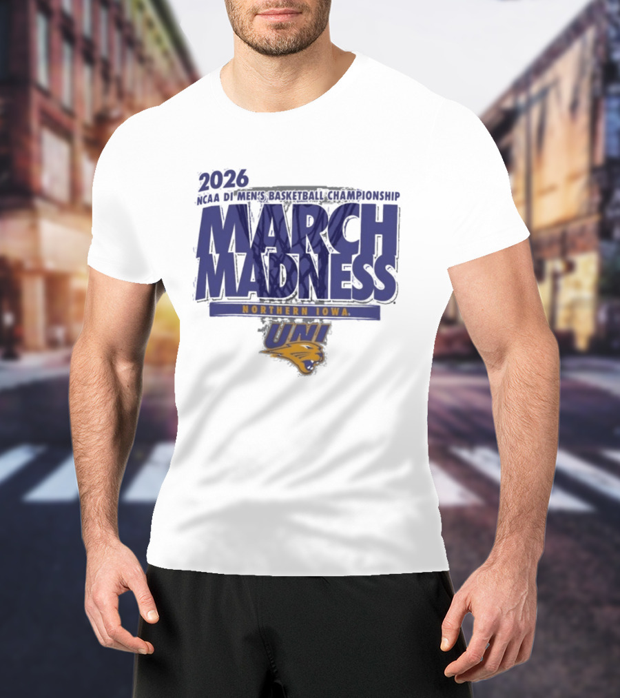 2026 UNI Panthers Northern Iowa NCAA March Madness Men's Basketball Championship T-Shirt