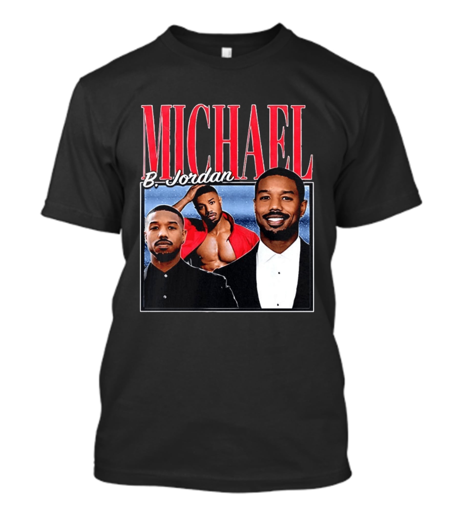 Michael B. Jordan Iconic Style And Charisma T-Shirt