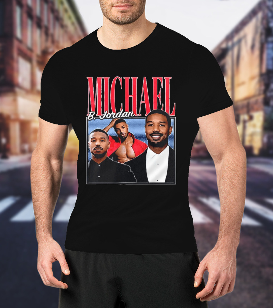 Michael B. Jordan Iconic Style And Charisma T-Shirt