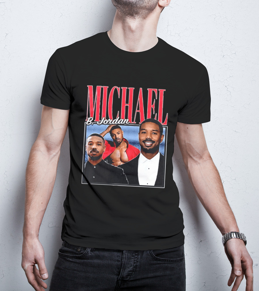 Michael B. Jordan Iconic Style And Charisma T-Shirt