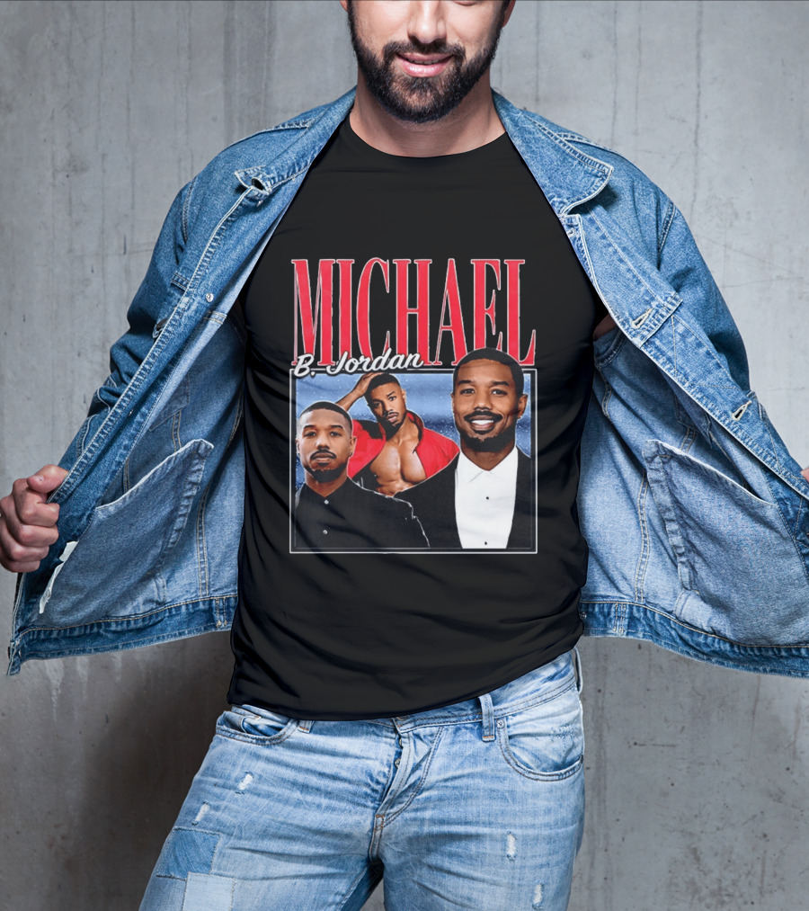 Michael B. Jordan Iconic Style And Charisma T-Shirt