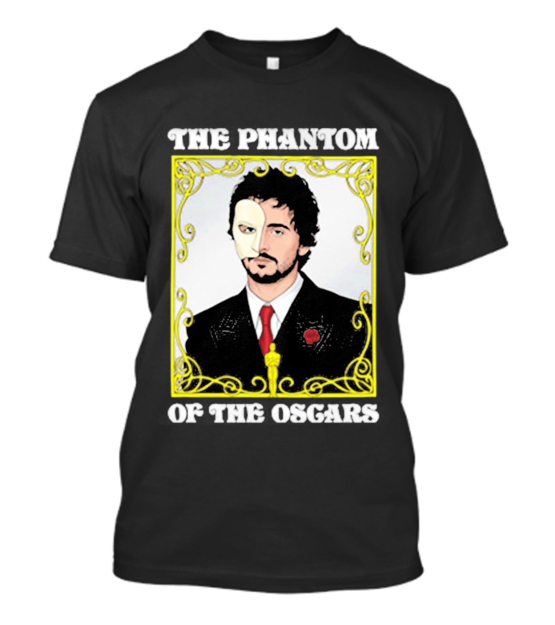 The Phantom Of The Oscars Timothee Chalamet Masked Tuxedo Oscars T-Shirt