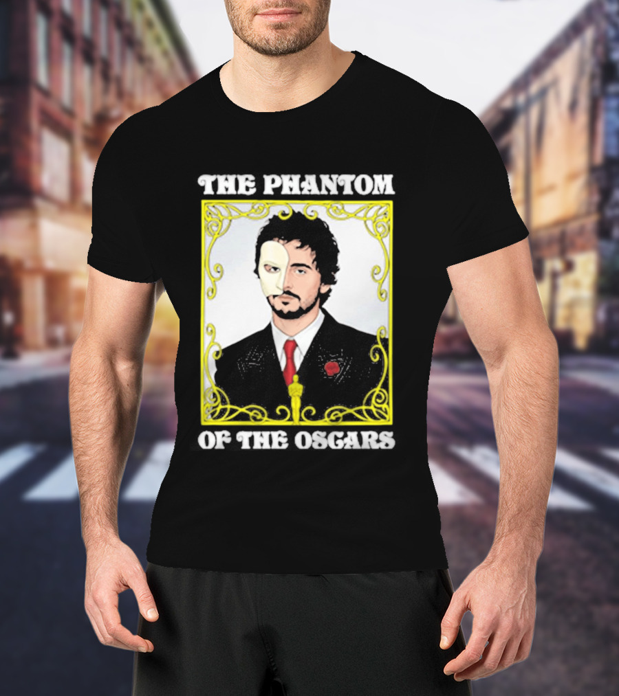 The Phantom Of The Oscars Timothee Chalamet Masked Tuxedo Oscars T-Shirt