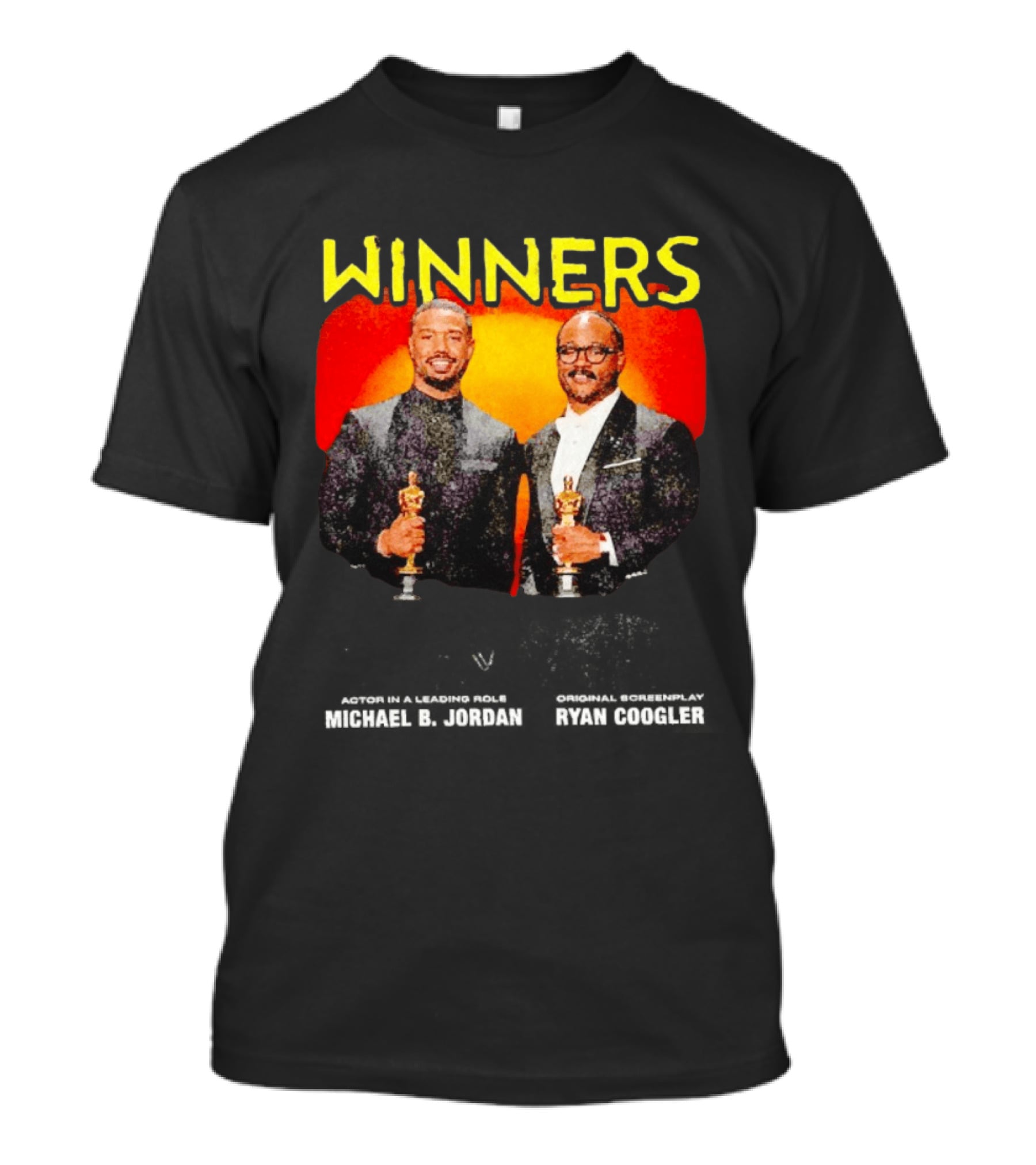Winners Movie Award Michael B. Jordan Ryan Coogler Oscars T-Shirt