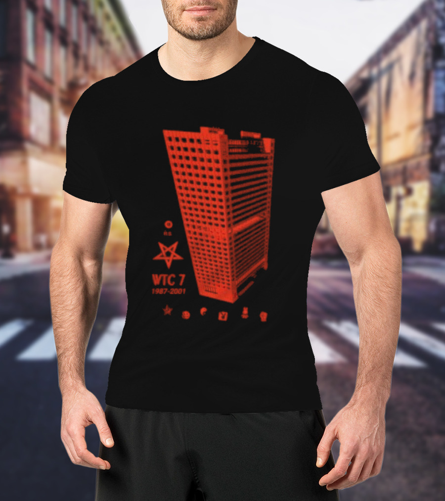 WTC 7 September 11 Conspiracy Building T-Shirt