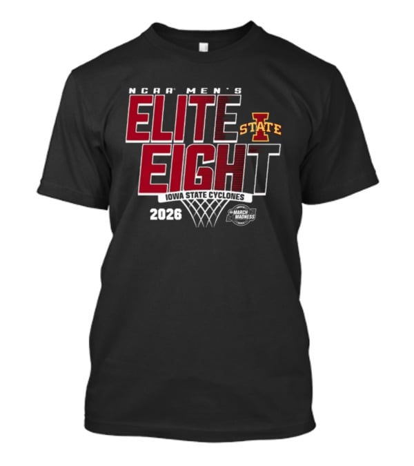 Elite Eight 2026 Iowa State Cyclones NCAA Men's March Madness T-Shirt