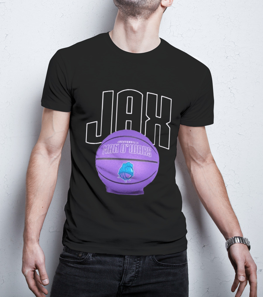 Jacksonville JAX Man O'Wars Basketball Team T-Shirt