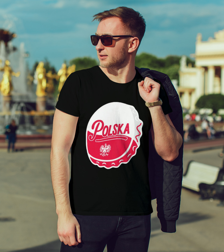 Polska Buffalo Bottle Cap Eagle T-Shirt