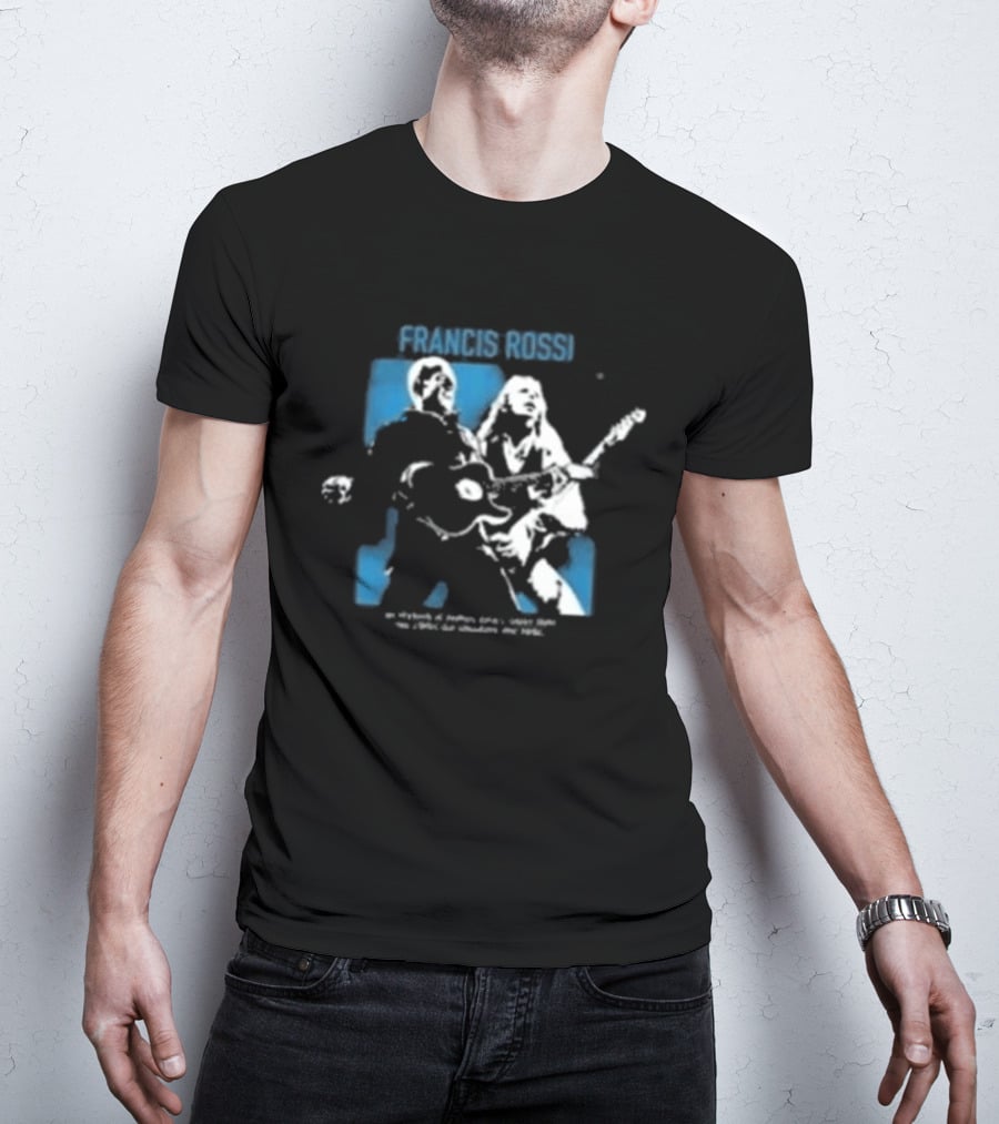 Francis Rossi Status Quo 2026 Tour T-Shirt
