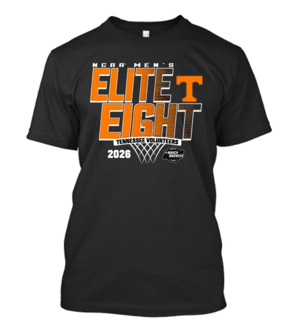NCAA Men's Elite Eight 2026 Tennessee Volunteers March Madness T-Shirt