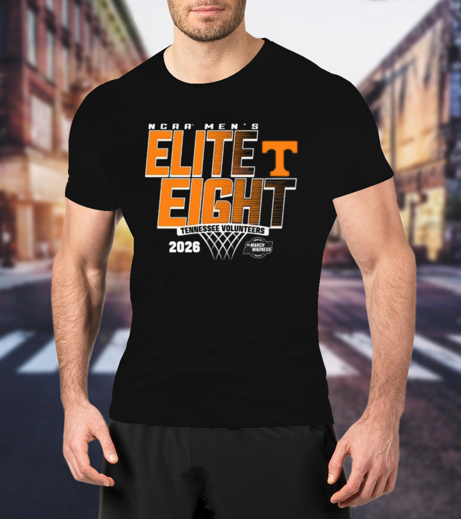 NCAA Men's Elite Eight 2026 Tennessee Volunteers March Madness T-Shirt