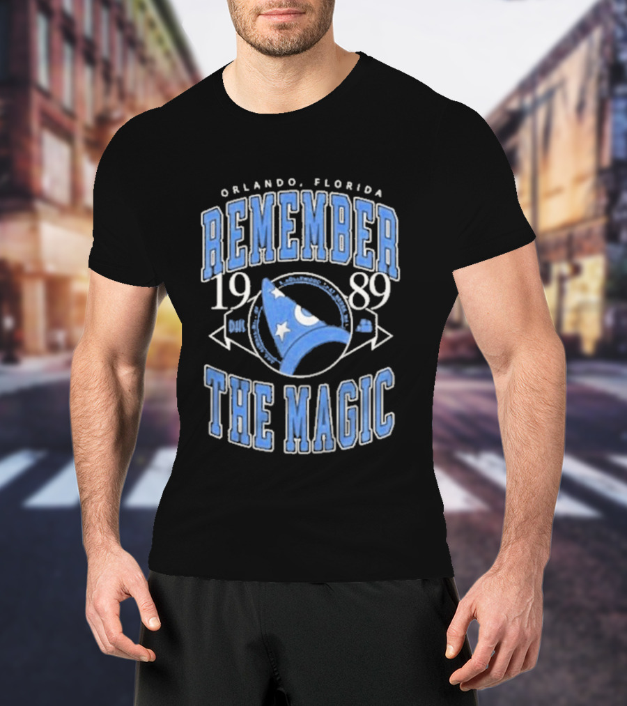 Orlando Florida Remember The Magic 1989 Hat Stars Moon T-Shirt