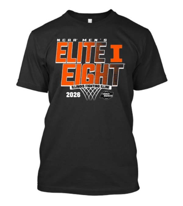NCAA Men's Elite Eight 2026 Illinois Fighting Illini March Madness T-Shirt