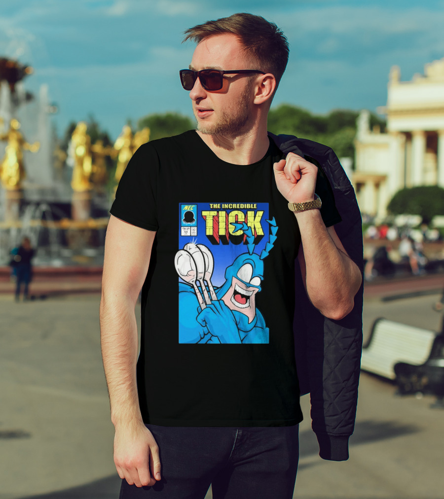 The Incredible Tick Spoon NEC Comic 324 T-Shirt
