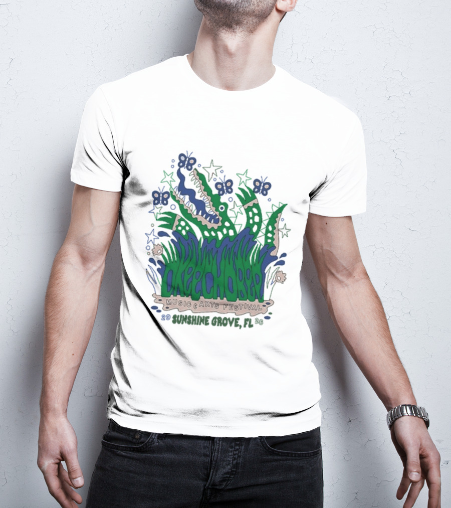 Okeechobee Music & Arts Festival Sunshine Grove FL 2026 Lineup T-Shirt
