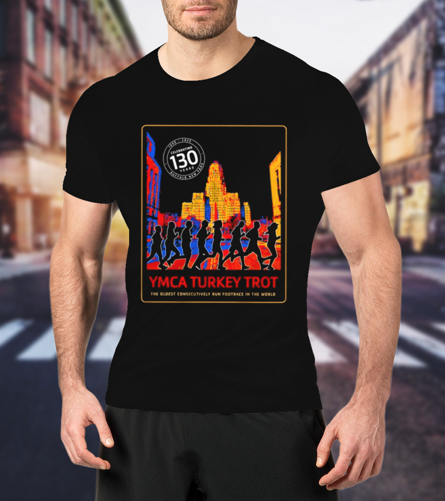 YMCA Turkey Trot 130 Years Oldest Consecutively Run Footrace In The World 2025 T-Shirt