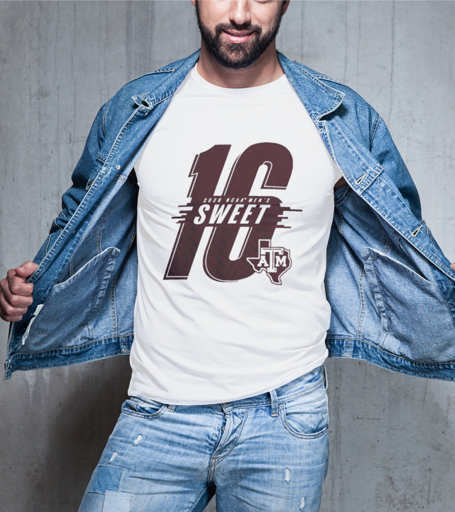 Sweet 16 Texas A&M 2026 NCAA Men's Basketball T-Shirt