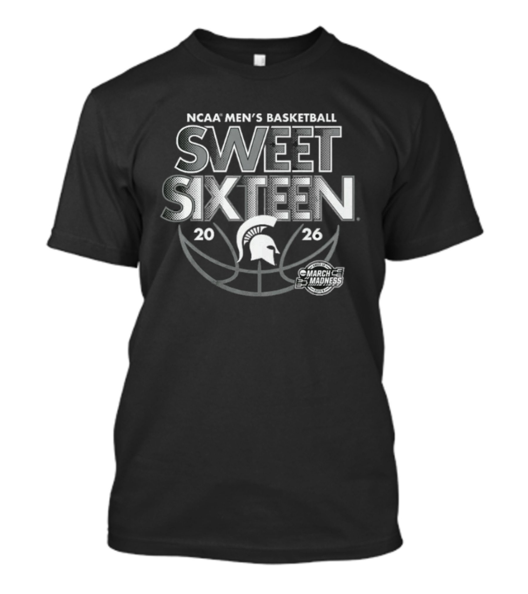 NCAA Men's Basketball Sweet Sixteen 2026 Michigan State March Madness T-Shirt