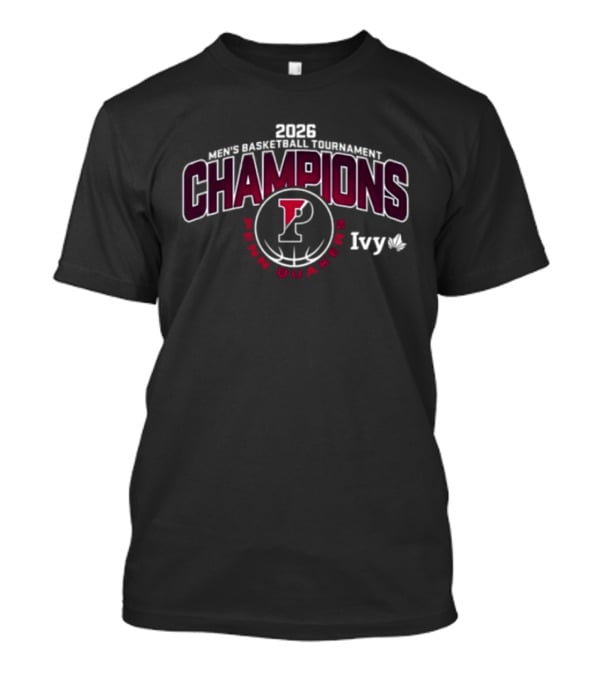 2026 Ivy League Men's Basketball Tournament Champions Pennsylvania Quakers T-Shirt