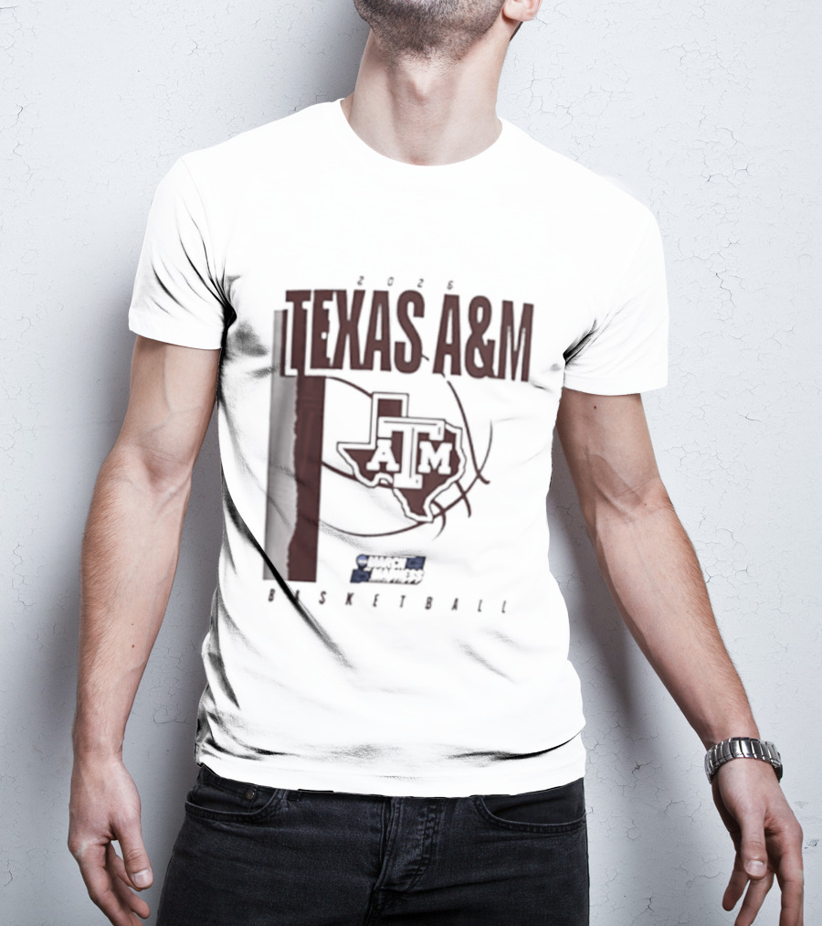 Texas A&M Aggies 2026 March Madness Basketball Tournament T-Shirt