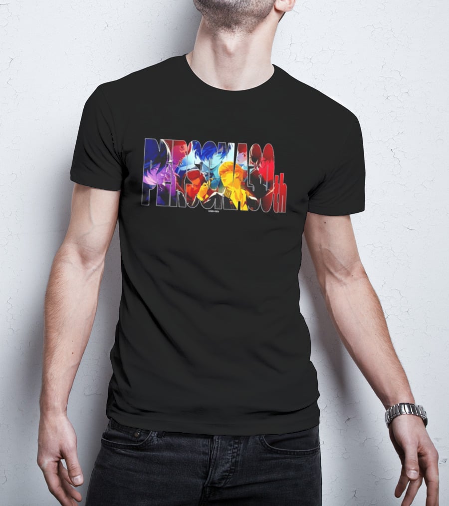 Persona 30th Anniversary Protagonist Series Atlus T-Shirt