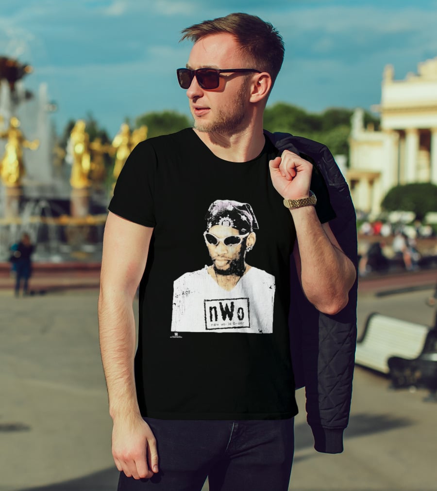 Dennis Rodman NWO New World Order Snow Wash T-Shirt