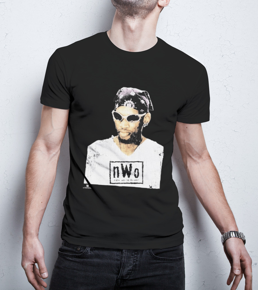 Dennis Rodman NWO New World Order Snow Wash T-Shirt