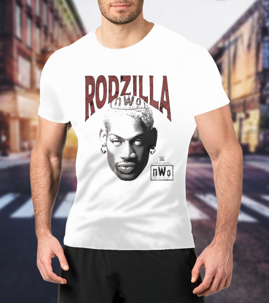 RODZILLA NWo Dennis Rodman Grail WWE NWo T-Shirt
