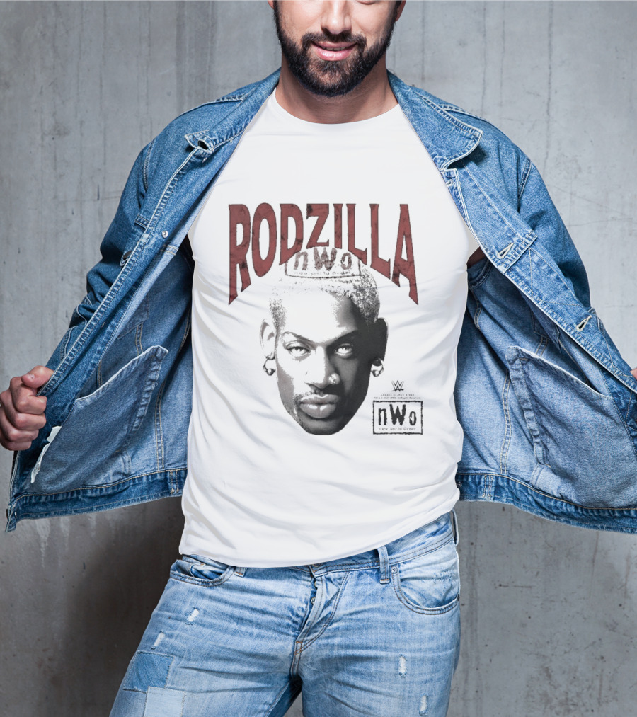 RODZILLA NWo Dennis Rodman Grail WWE NWo T-Shirt