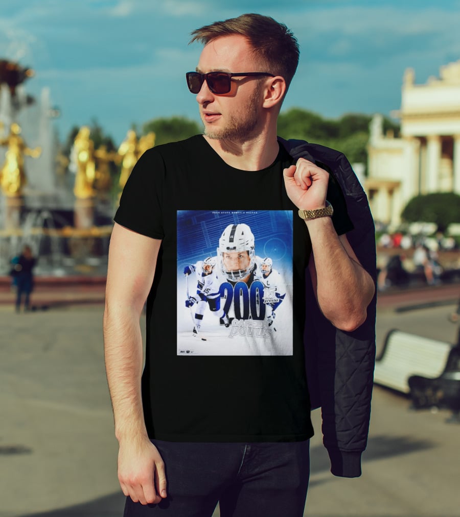 Penn State Women's Hockey Tessa Janecke 200 Career Points T-Shirt