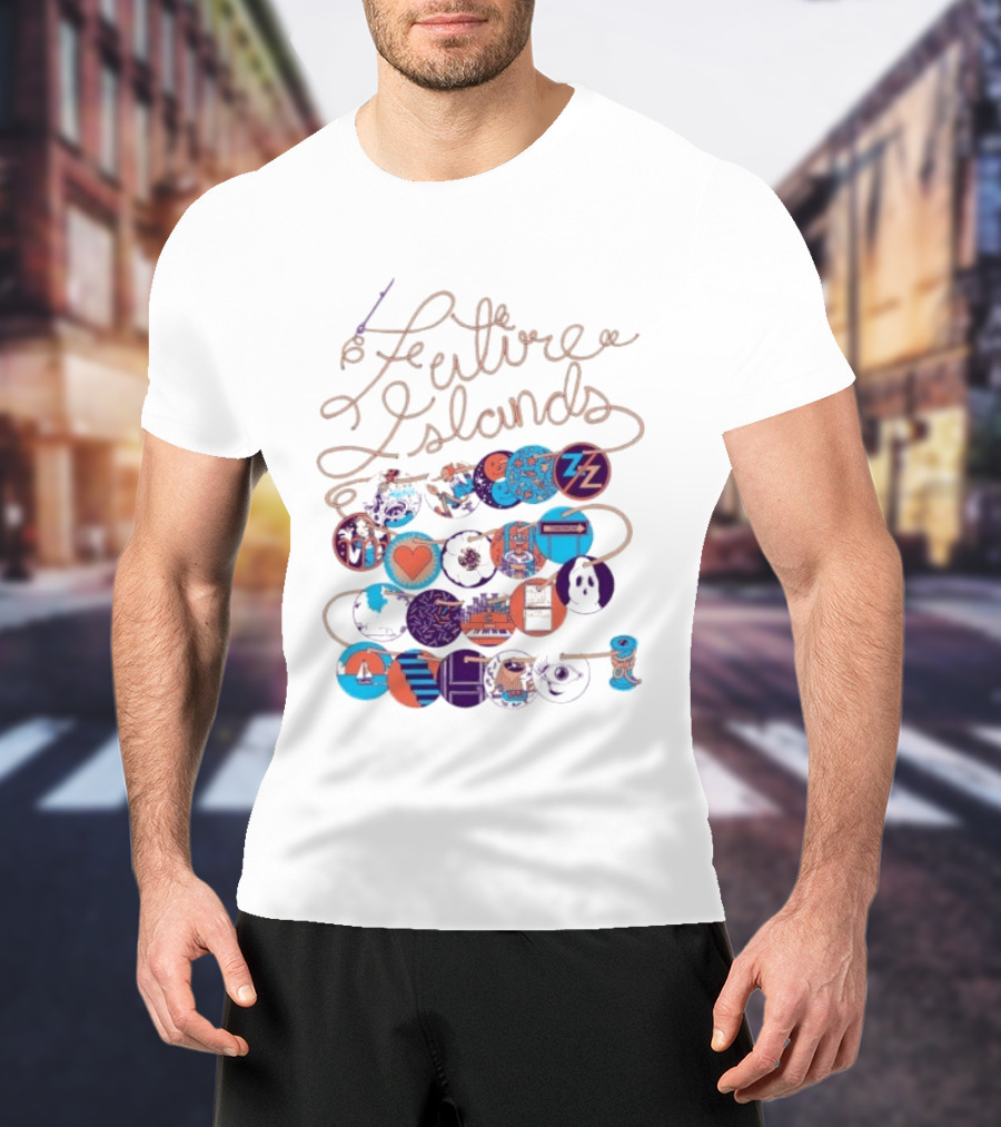 Future Islands Never Ending Scribble T-Shirt