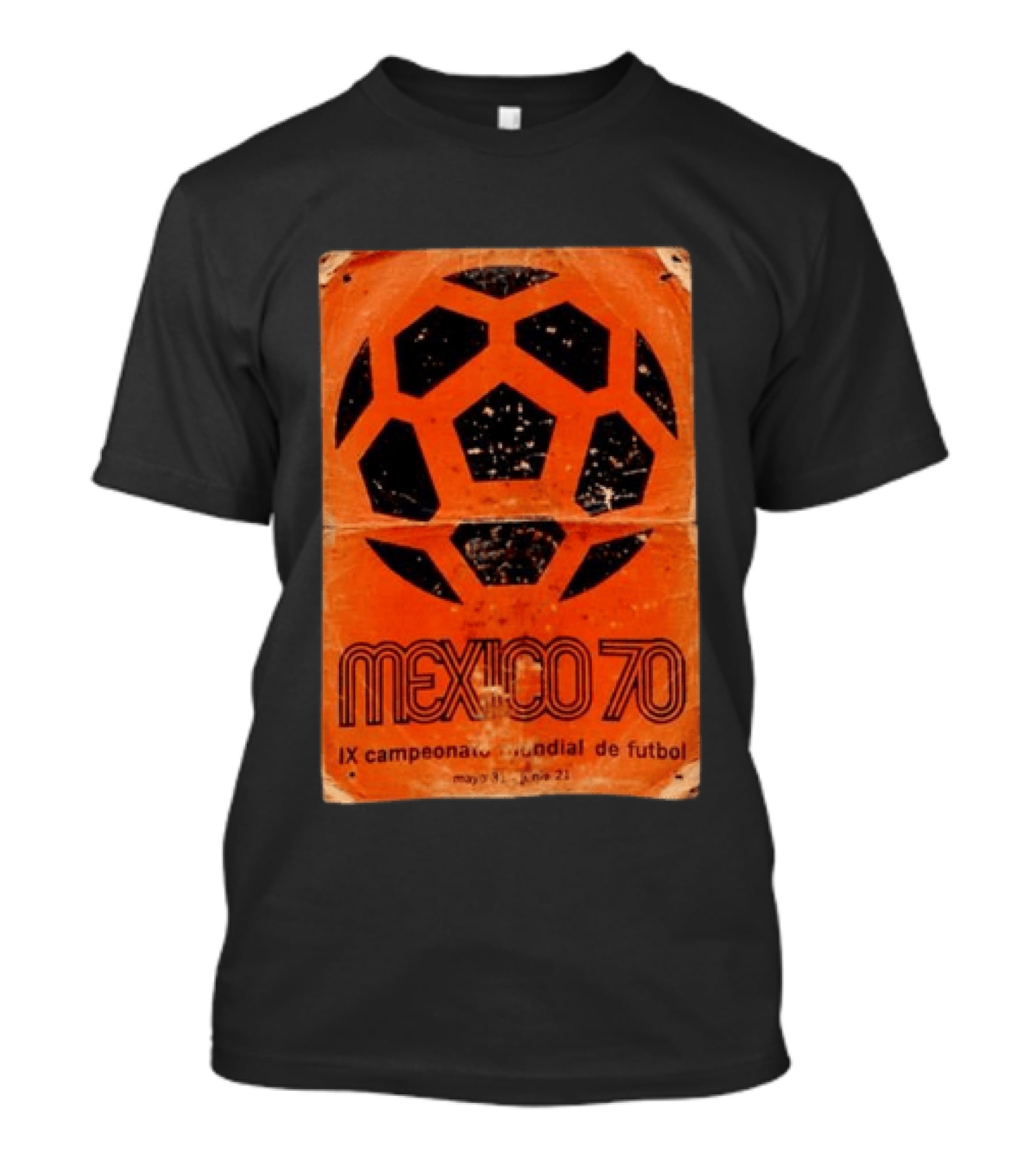 Mexico 70 IX Campeonato Mundial De Futbol T-Shirt