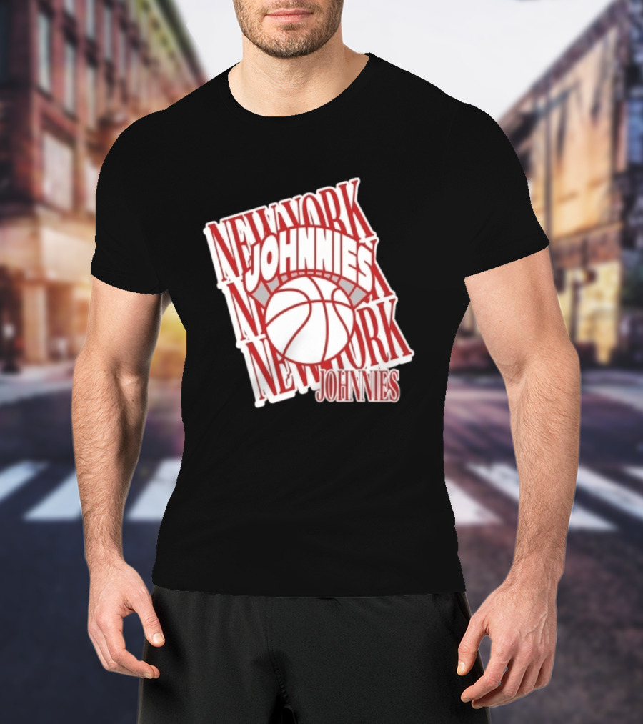 New York Johnnies Basketball Team T-Shirt