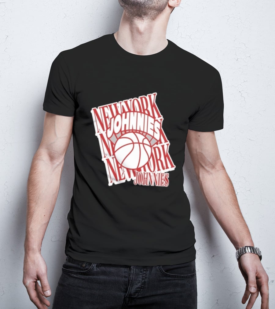 New York Johnnies Basketball Team T-Shirt