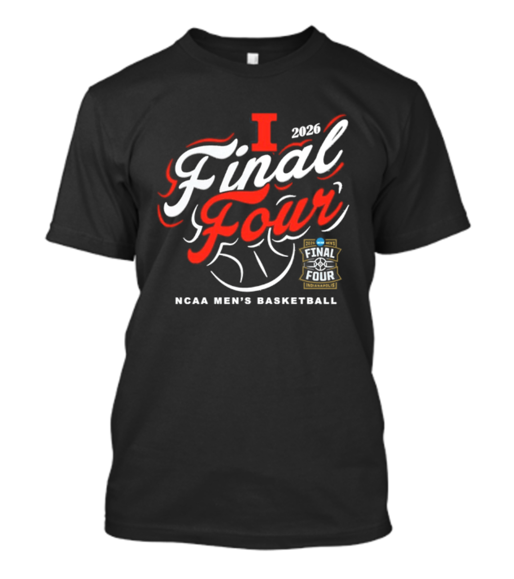 Illinois Final Four Bound 2026 NCAA Men's Basketball March Madness Tournament T-Shirt