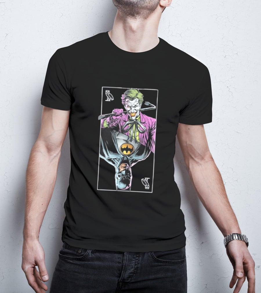 October's Very Own Batman Joker Collaboration Mirror Owls T-Shirt
