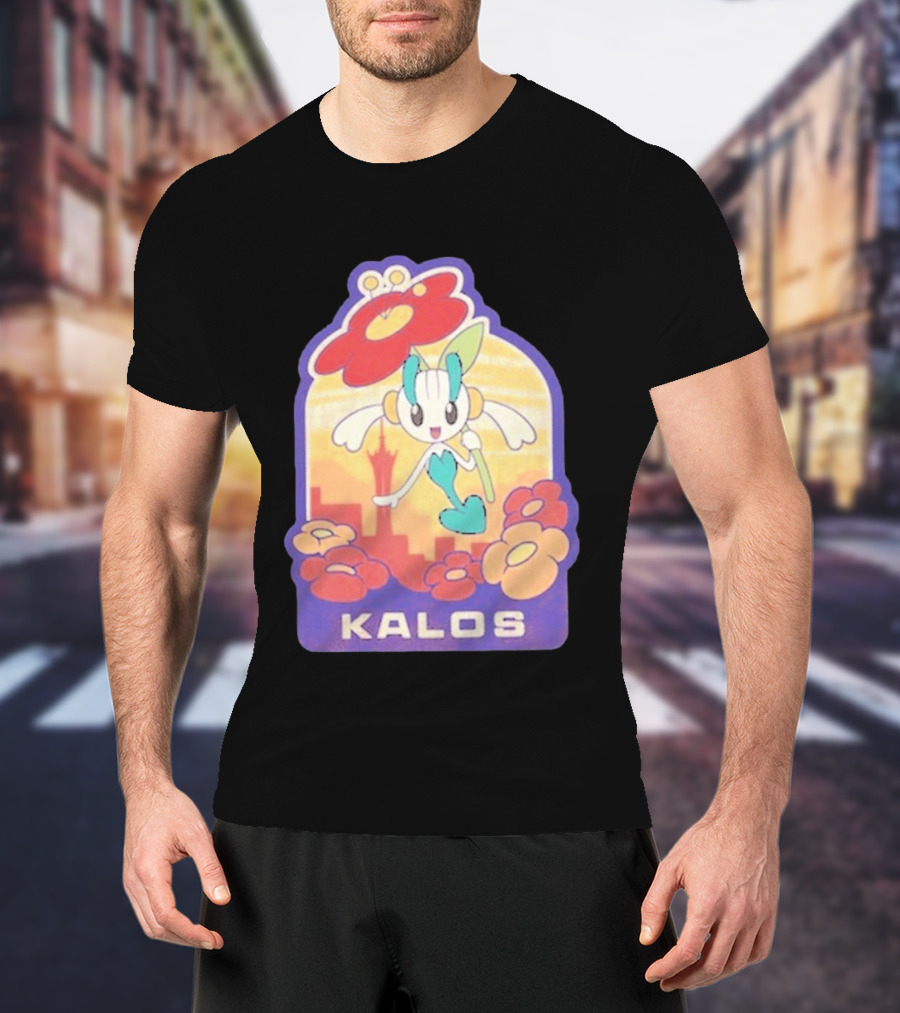 Kalos Region Floette Pokémon Adventure T-Shirt