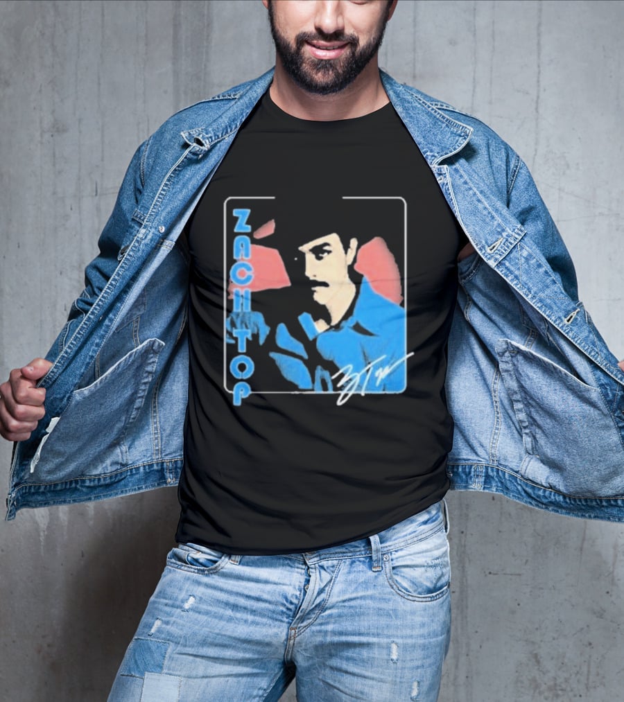 Zach Top ZTW Signature Blue And Red T-Shirt