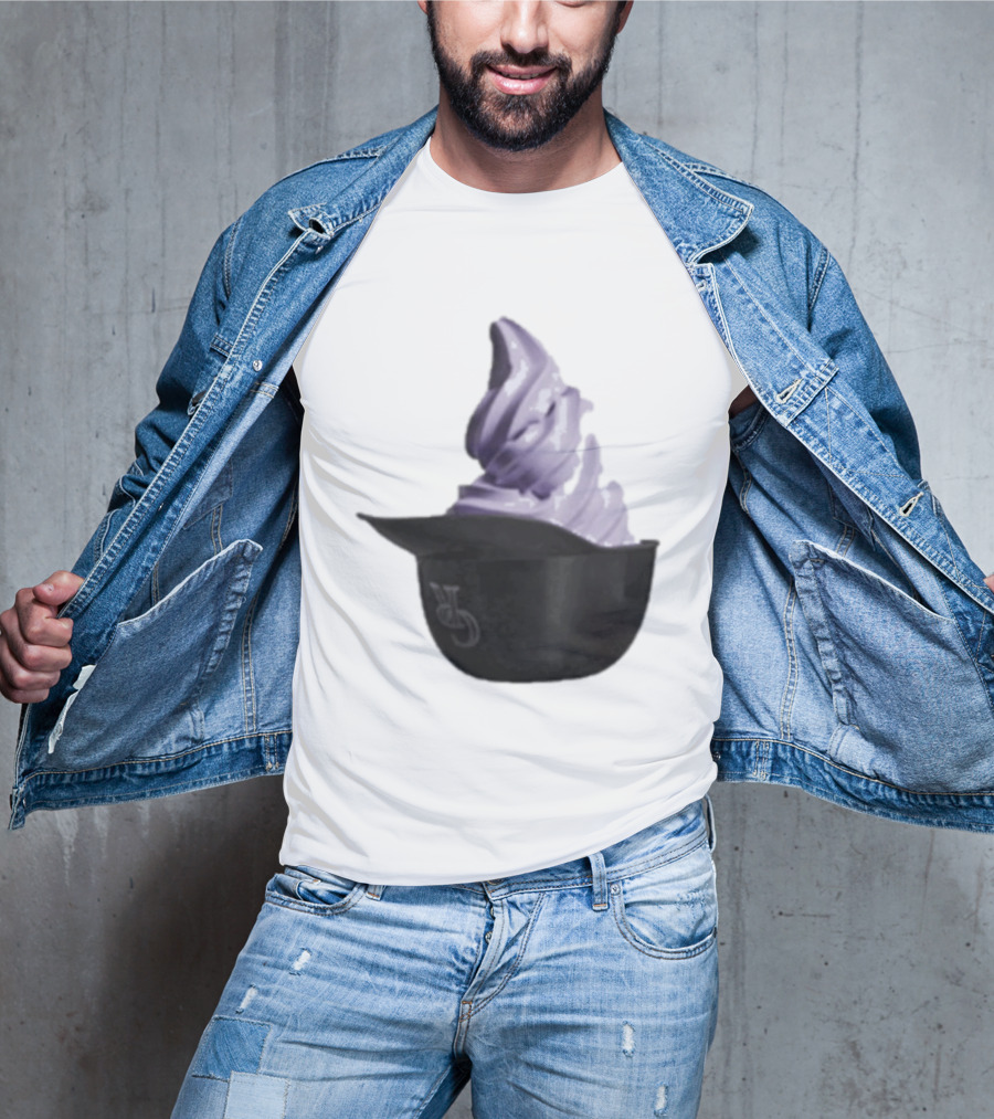 Colorado Rockies Boozy Ice Cream Purple Soft Serve Treat T-Shirt