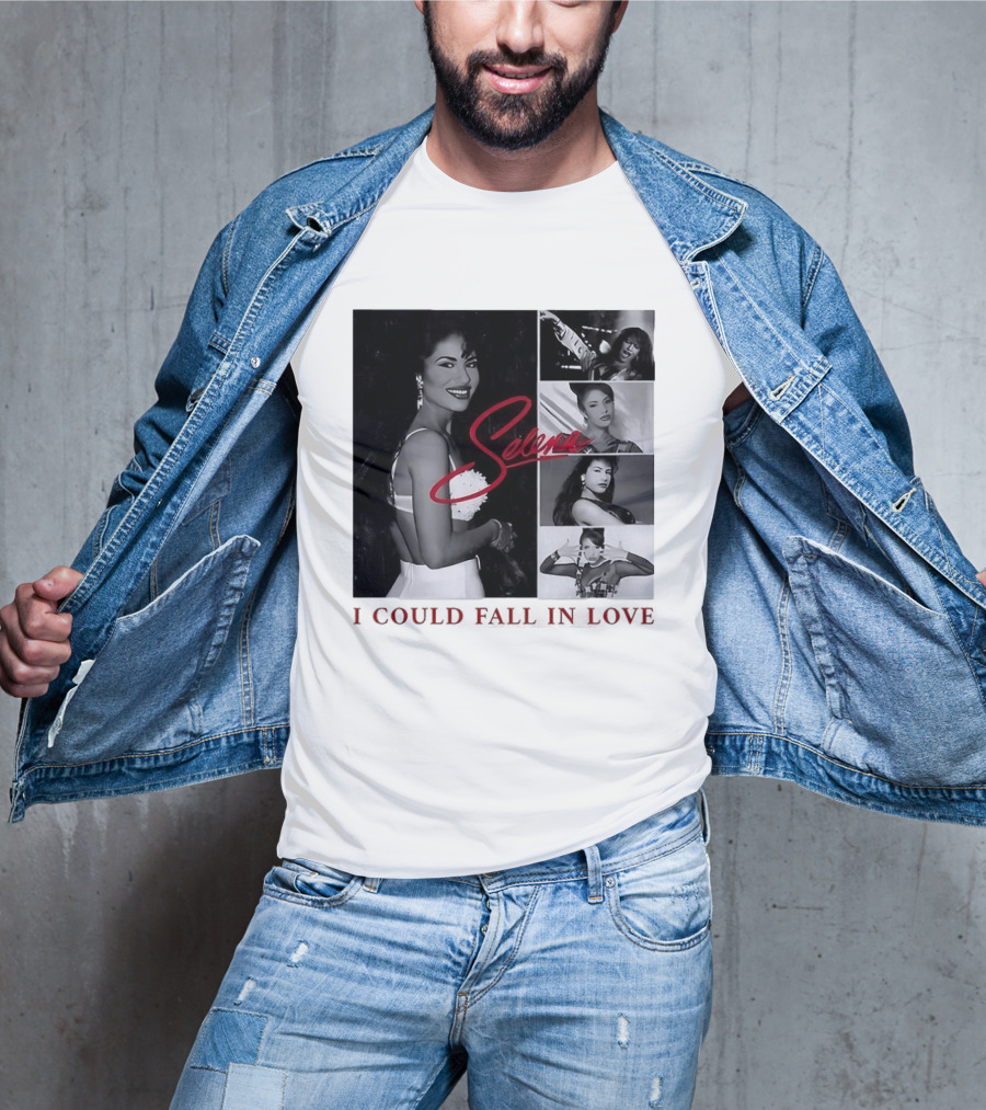 Selena Quintanilla I Could Fall In Love Photomontage T-Shirt