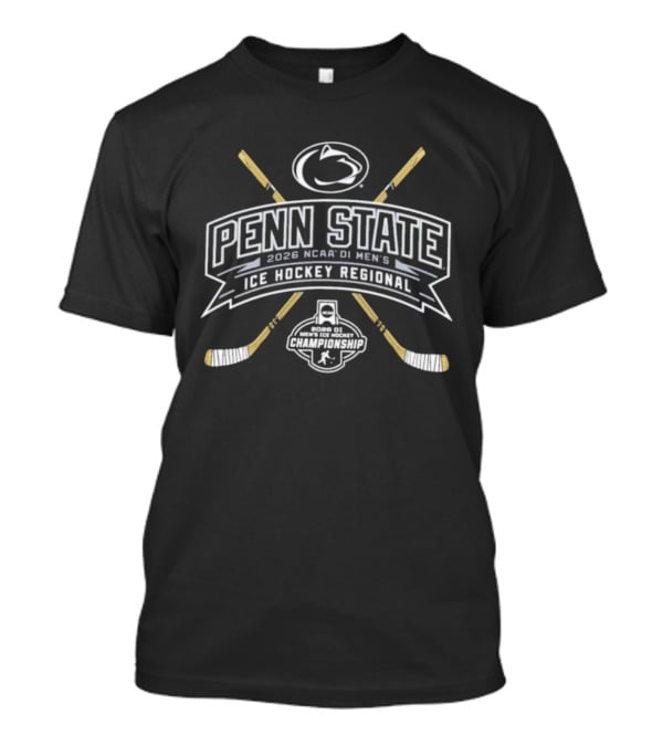 Penn State Nittany Lions 2026 NCAA DI Men's Ice Hockey Regional Championship T-Shirt