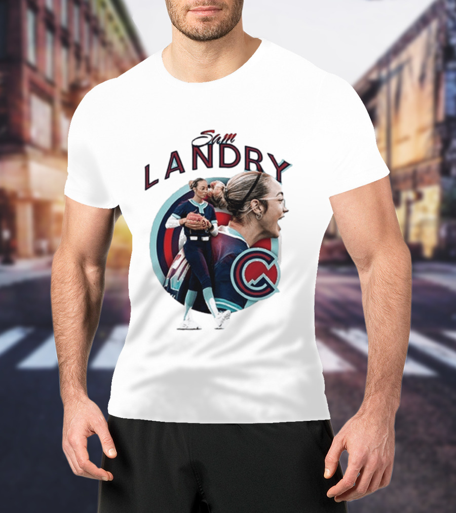 Sam Landry Cascade Baseball T-Shirt
