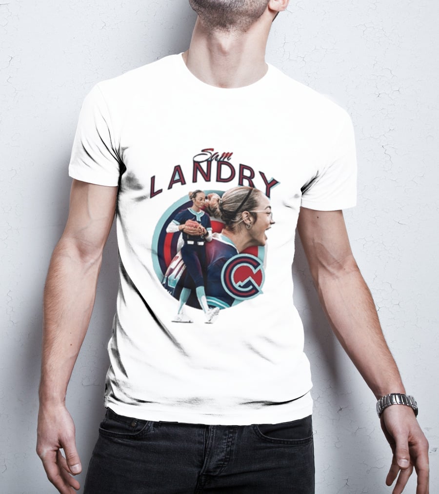 Sam Landry Cascade Baseball T-Shirt