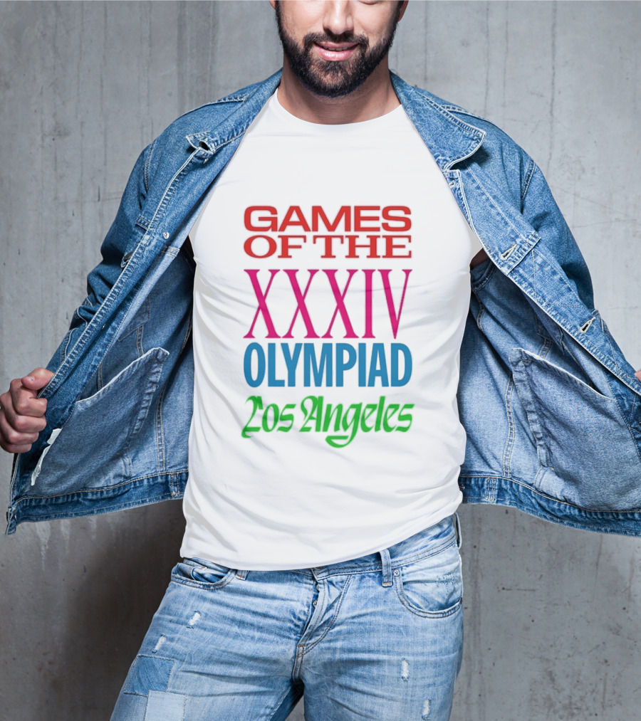 Games Of The XXXIV Olympiad Los Angeles 2028 T-Shirt